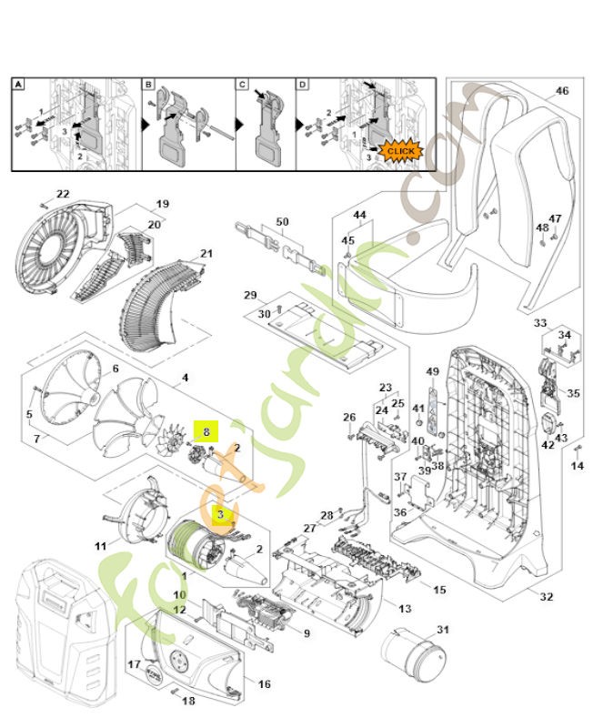 Vis cyl. is m4x10
