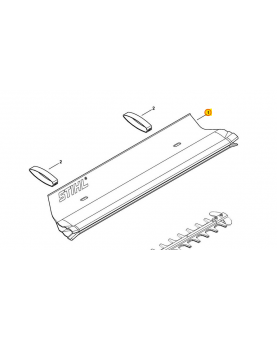 Déflecteur hs 600mm