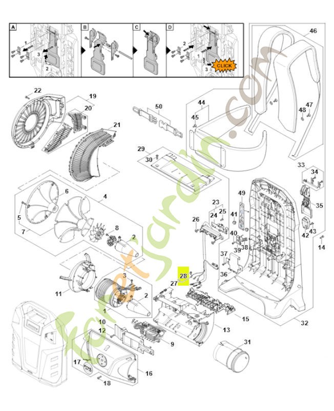 Vis cyl. is m4x10