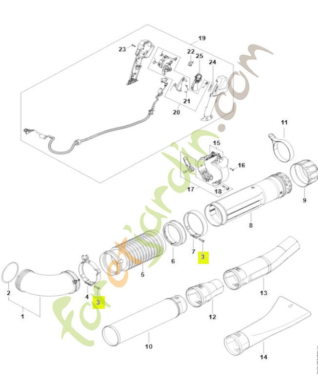 Vis cylindrique IS-P6x26