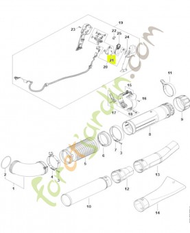 Ressort 4866-791-3100- Pièce détachée Stihl / Vicking