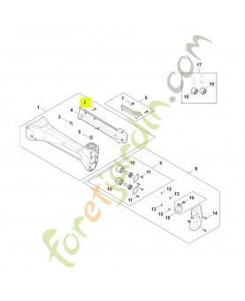 Vis cylindrique 9074-477-4132. Pièce de rechange Sithl