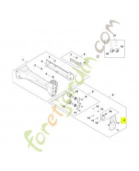 Vis cylindrique 9074-477-4132. Pièce de rechange Sithl
