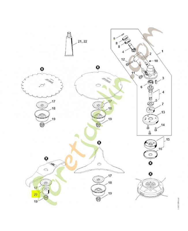 Anneau de protection 4116-717-2702- Pièce de détachée Sithl