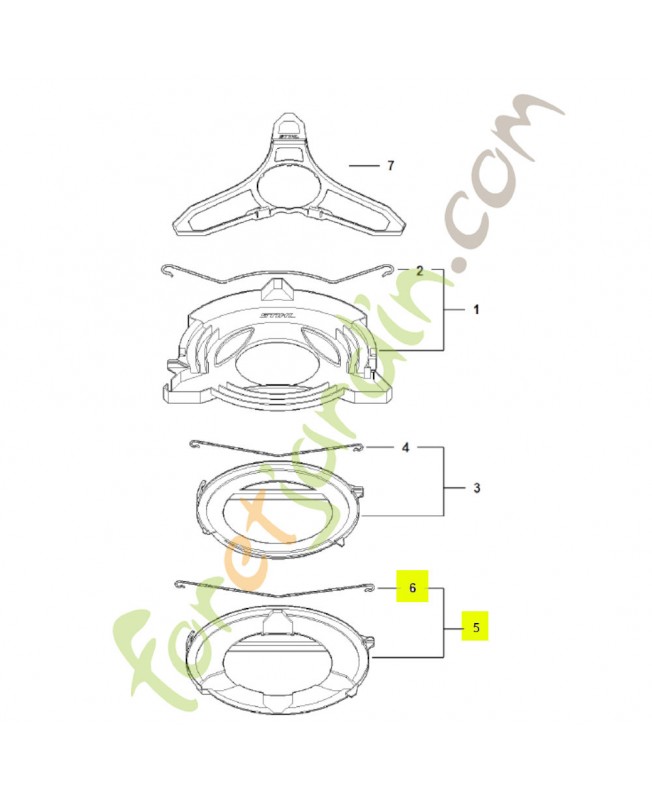Protecteur transport d 255 4119-790-3906- Pièce de détachée Sithl