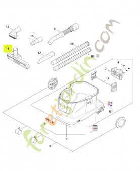 Embout combiné SE01-500-2500- Pièce détachée Stihl / Vicking