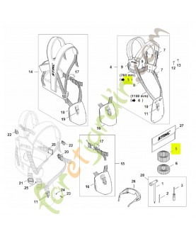 Sangle 38mm x 10m 0000-930-2242- Pièce de détachée Sithl