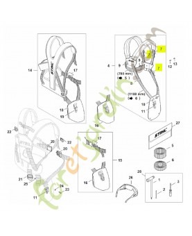 Boucle de réglage 4203-792-7200- Pièce de détachée Sithl