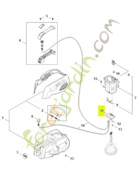 Module électronique SA04-430-1450- Pièce détachée Stihl / Vicking
