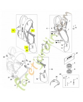 Harnais Universel ADVANCE XXL Stihl réf. 4147-710-9004