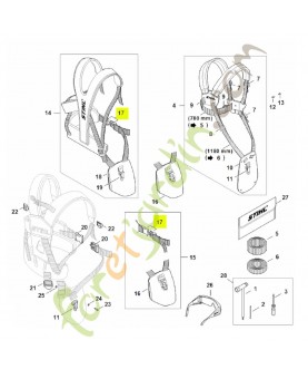 Fermeture harnais 4134-710-6401 - Pièce de détachée Sithl