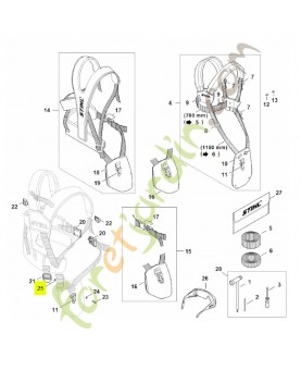 Ecrou m4 9214-320-0600  - Pièce de détachée Sithl