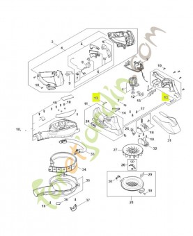 Goupille SA02-971-0300- Pièce détachée Stihl / Vicking