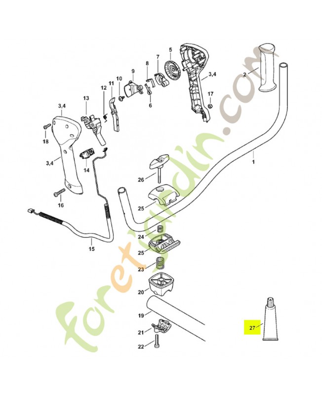Tube de graisse MULTILUB STIHL 0781-120-1109