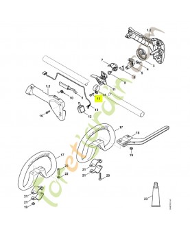 Vis cylindrique is-p5x16 9074-477-4130. Pièce de rechange Sithl