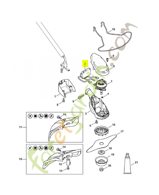 Module electronique 4863-430-1410- Pièce détachée Stihl