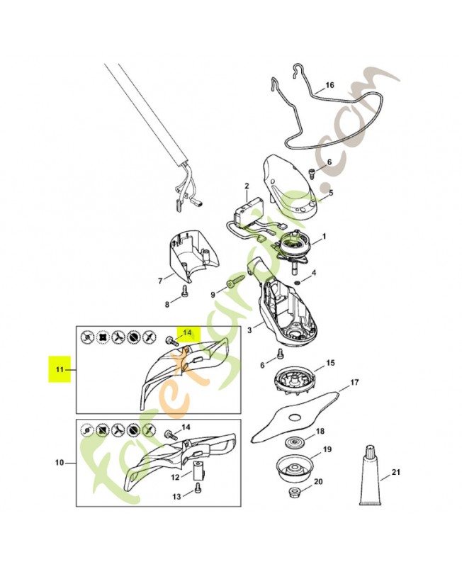 Capot protecteur 4863-710-8100 - Pièce de détachée Sithl