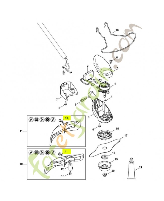 Vis cylindrique IS-M5x17 9022-319-0981- Pièce de détachée Sithl