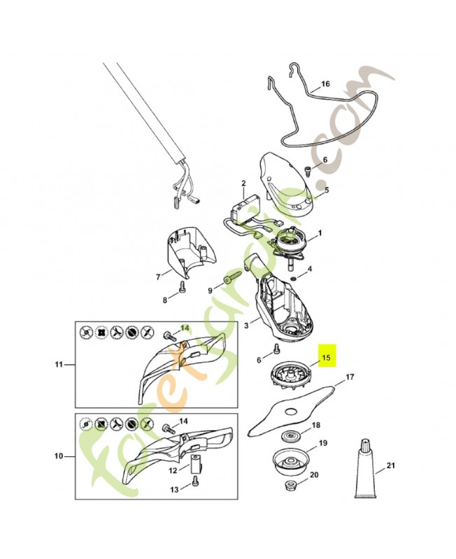 Ventilateur 4863-600-3200- Pièce détachée Stihl