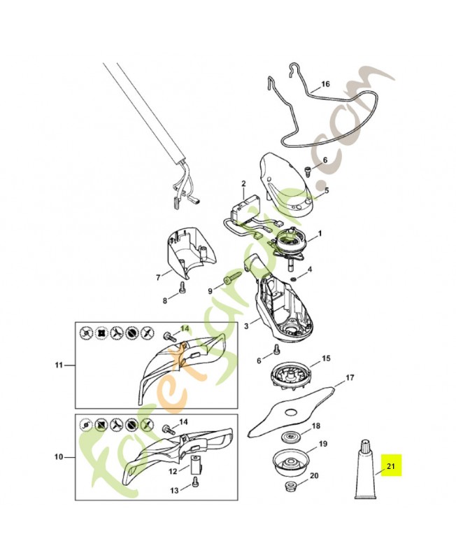 Tube de graisse MULTILUB STIHL 0781-120-1109