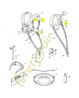 Boucle de réglage 4203-792-7200- Pièce de détachée Sithl