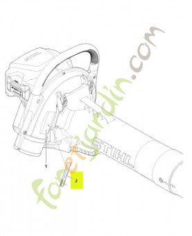 Plaque indicatrice numéro de machine