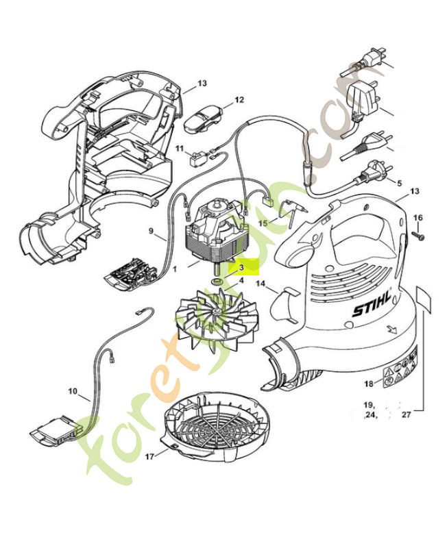 Rondelle de pression 4811-708-3001 - Pièce de détachée Sithl / Vicking