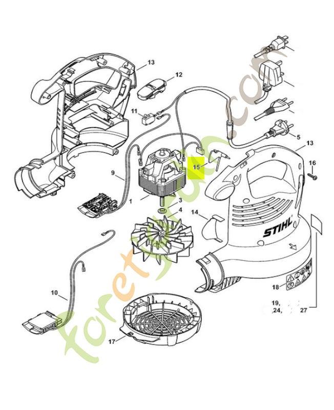 Volet 4811-791-6600. Pièce de rechange Sithl / Vicking