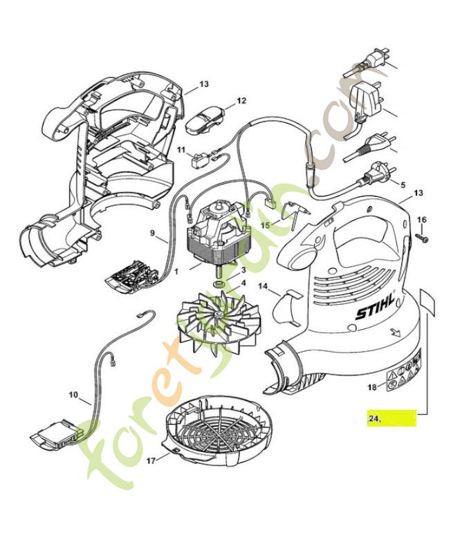 Plaque caractéristique SHE 71 4811-967-1811 - Pièce de détachée Sithl / Vicking