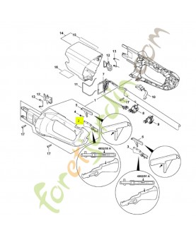 Levier de commande  4852-435-2402- Pièce détachée Stihl