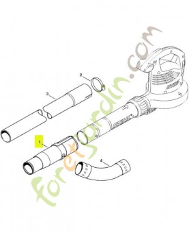Adaptateur 4241-708-0100- Pièce détachée Stihl / Vicking