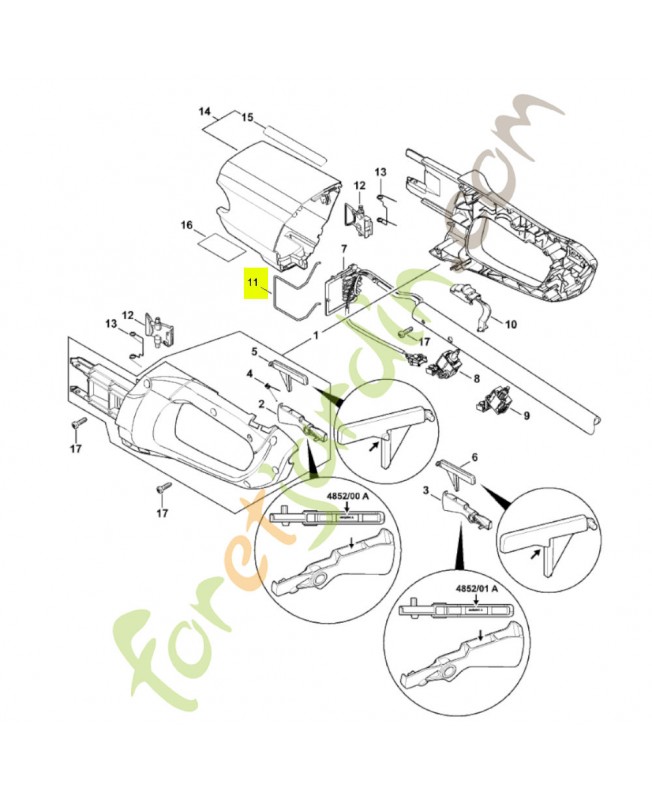 Ressort de pression 4851-791-3100 - Pièce de détachée Sithl