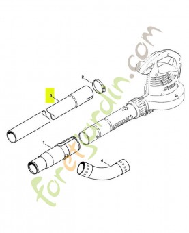 Tube 4227-708-3405- Pièce détachée Stihl / Vicking