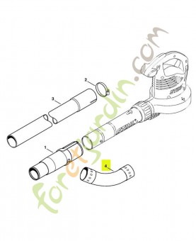 Coude 4227-708-6905- Pièce détachée Stihl / Vicking