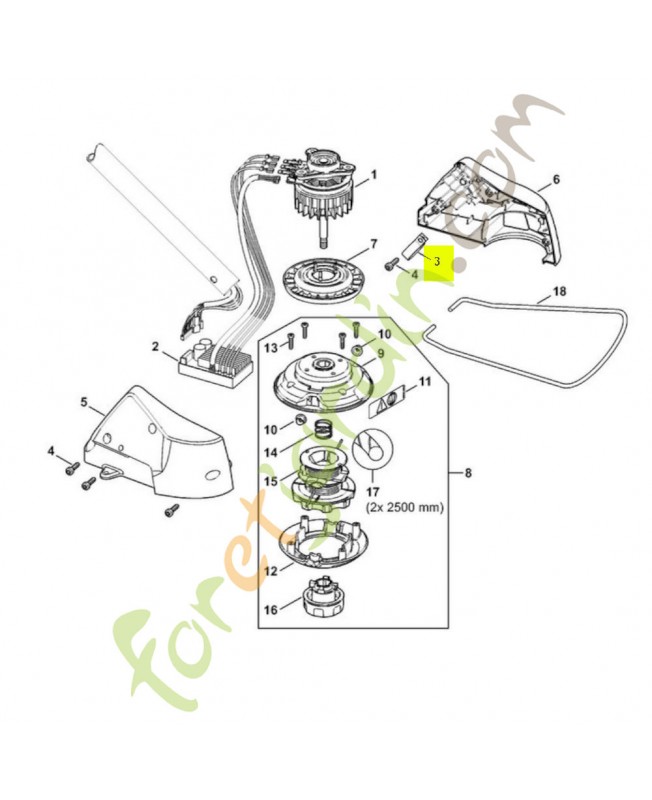 Collier de serrage 4144-791-9401 - Pièce de détachée Sithl