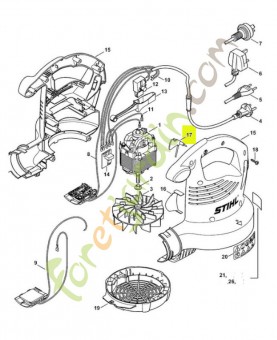 Volet 4811-791-6600. Pièce de rechange Sithl / Vicking