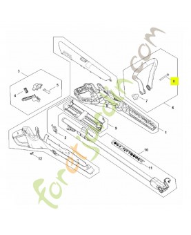 Vis m6x60 9007-319-1450- Pièce de détachée Sithl