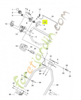 Carter référence 505275201- Pièce de détachée Husqvarna