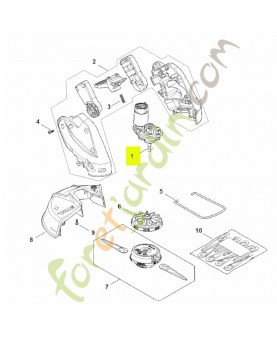 Moteur électrique FA10-600-0201- Pièce détachée Stihl