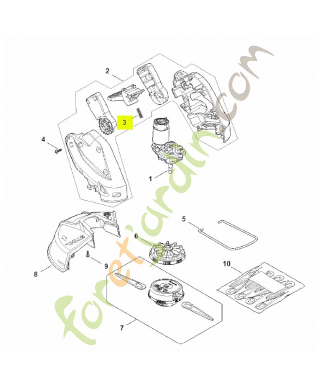 Ressort de pression 4816-997-2000- Pièce de détachée Sithl