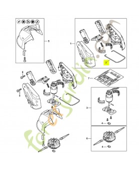 Etrier 4512-713-3400- Pièce détachée Stihl