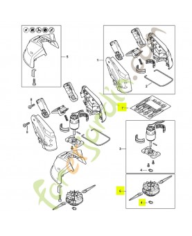 Tête faucheuse pour debroussailleuse  POLYCUT 2-2 4008-710-2102