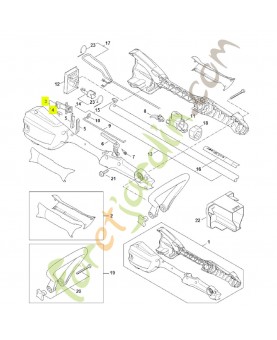 Levier d’arrêt 4522-430-9800. Pièce détachée Stihl