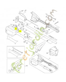 Ressort 4522-791-3100- Pièce détachée Stihl