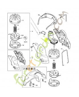 Moteur electrique 4522-600-0201- Pièce détachée Stihl