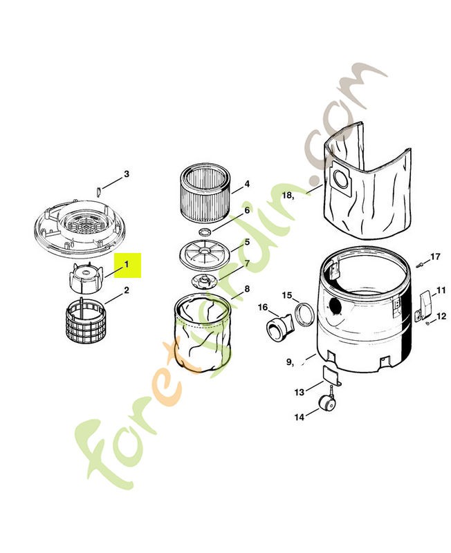 Flotteur 4709-703-6000- Pièce de détachée Sithl / Vicking