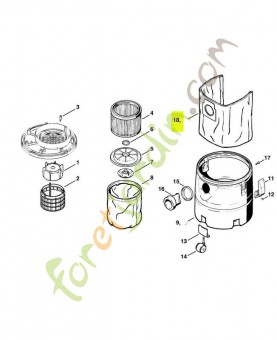 Sac à poussière 4901-500-9005 - Pièce de détachée Sithl / Vicking