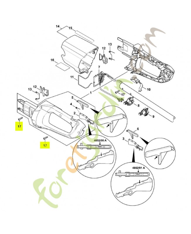 Vis cylindrique 9074-477-4132. Pièce de rechange Sithl