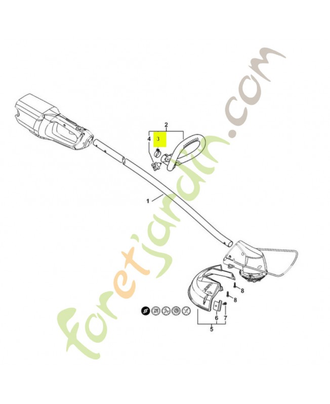 Collier de serrage 4144-791-9401 - Pièce de détachée Sithl