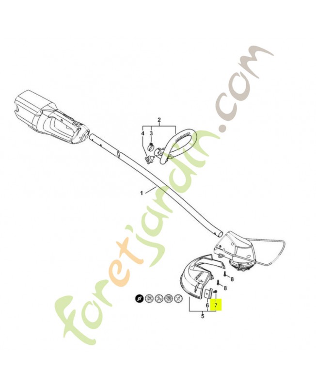 Vis a tete cylind.is-p6x14 9074-478-4405- Pièce de détachée Sithl